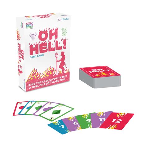 Oh Hell! is played with a series of hands. The amount of cards played with in the first hand depends on the number of players: 3-5 Players, 10 cards each. 6 Players, 8 cards each. 7 Players, 7 cards each. Each hand is …
